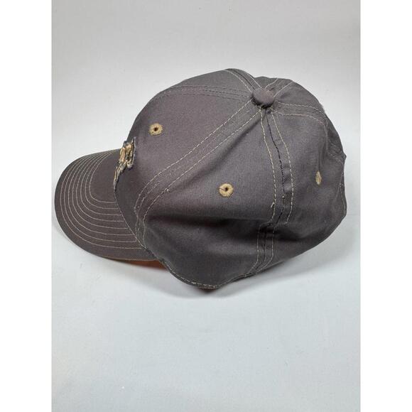 Mack Trucks Men's Strapback Hat/Cap Gray Embroidered Bulldog Logo Adjustable - Picture 2 of 5